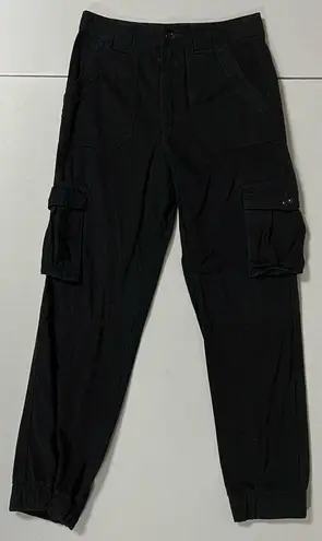 Black Cargo Utility Pants Bottoms Joggers Cargos Size S ⛓️