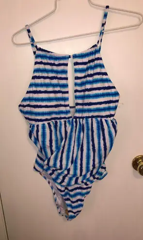 Cupshe One Piece Blue Swimsuit