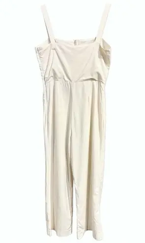STAUD Mongo Jumpsuit Size M White Size M
