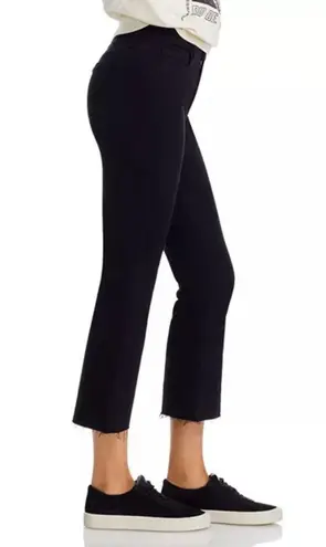 L'Agence L’Agence Kendra High Rise Crop Flare Jeans in Black, Size 28 NWT Online for $275