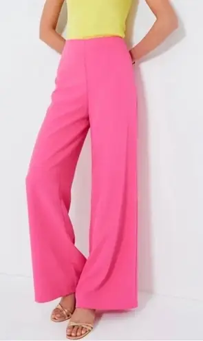 Tuckernuck Pomander Place High Rise Hot Pink Wide Leg Pants New Size XS