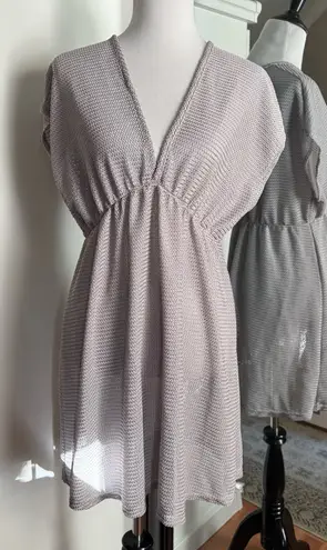 Jordan Taylor XL Gray Swim Cover Up