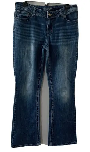 Maurice's  Size 8 Regular Blue Boot Cut Jeans - Image 1