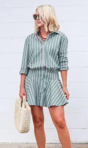 Saylor Naeem Dress in Juniper Women’s Size Small Preppy Academia Picnic Vacation