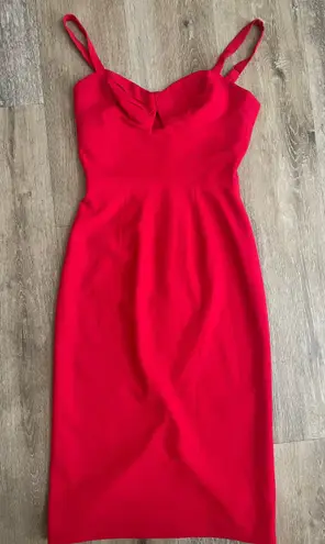 Dress the Population Eve Red Sweetheart Madi Dress