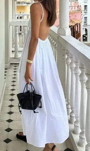 Commense Coastal Cowgirl Open Back Long Dress blue size small