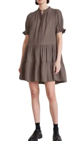 Apiece Apart  Las Alturas Mini Dress in Morel Brown size Small