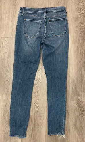 Abercrombie & Fitch Women’s Super Skinny Ankle Mid Rise Raw Hem Jeans 28/6L