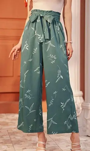 SheIn Floral Wide Leg Pants