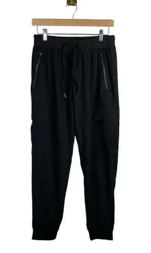Stelle Women’s Tapered Hiking Cargo Jogger Pants in Black Size M Size M
