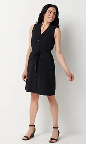 All Worthy Hunter McGrady Women’s Blazer Dress Size 14 Black