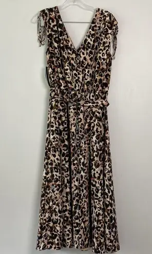 Julia Jordan |Animal Print Midi Dress sz 12