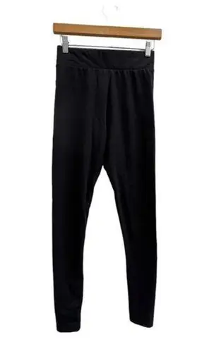 LOGO By Lori Goldstein LOGO Layers Lori Goldstein Size XXS Knit Legging Black Back Pockets A346676