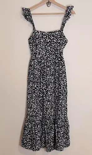RIXO x Target Floral Midi Dress Black Size 6