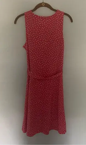 41 Hawthorn Polka Dot Dress Knee Length NWOT Pink Size M