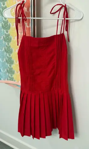 Boutique red dress