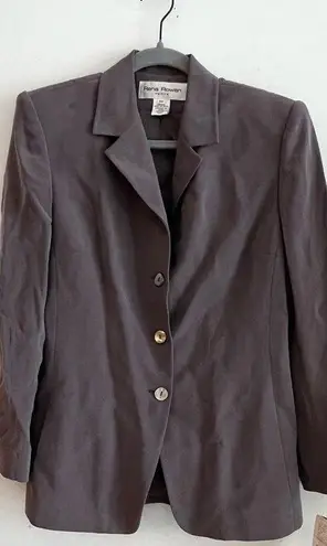 Rena Rowan Women’s Petite Blazer Size 10P Taupe NWT Timeless