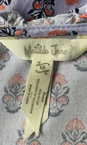 Matilda Jane Delicate Topiary Tunic Top Adventure Begins Purple Women Medium