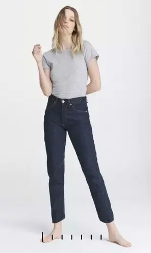 Rag and Bone  Engineer High Rise Straight Leg Women 25 Dark Wash Jean MSRP:$275