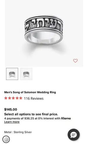 James Avery  ring  thumbnail 2