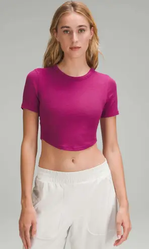 Lululemon  Hold Tight Short Sleeve Cropped Shirt - Image 1