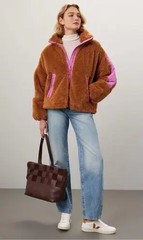 OOF Women's Faux Fur Brown/Pink High