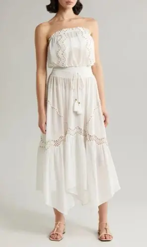 Ramy Brook Mallory Strapless Cover-Up Dress, Size Small, $395