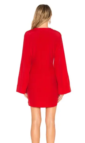 L'Academie The Janeiro Mini Dress in Red Medium