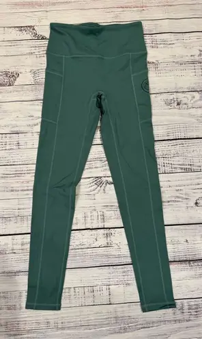 Salty Savage Side Pocket High Waist Leggings in Green Size Small