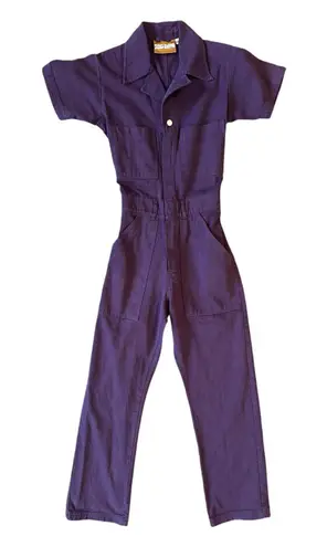 Big Bud Press Short Sleeve Jumpsuit in Purple Size XXS XX