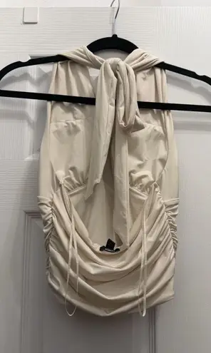 EXPRESS Halter Tie Top