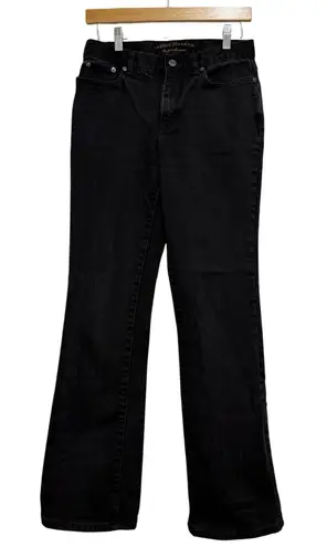 Lauren Jeans Co. Ralph Lauren Black Jeans Size 4 Bootcut Denim Pants Classic