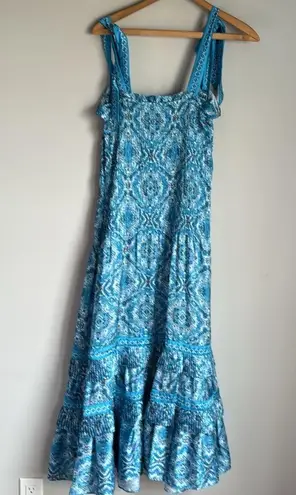 Ramy Brook Sia Printed Midi Dress Medium