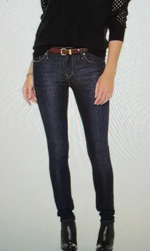 Marc by Marc Jacobs Lou Skinny Dark Wash Blue Jeans, size 28”