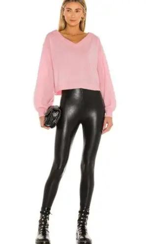 Commando Perfect Control Faux Leather Legging Size XL