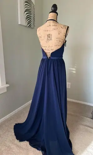 Brideside Navy Blue Dress