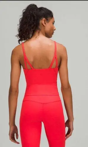 Lululemon Strappy Nulu Shelf Tank Top