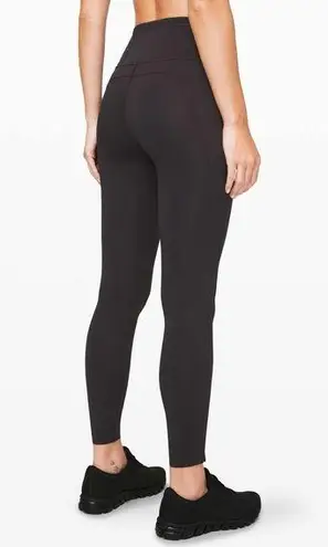 Lululemon  *flaw Fast & Free 7/8 Tight II *Non-Reflective Nulux 25" | Black | 4