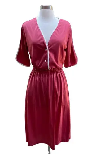 Vintage Sears Skirt Set Size Small Button Front V