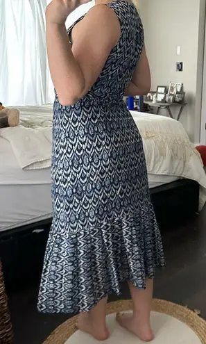 margaret o'leary Margaret O’Leary Women’s Extra Small Patterned Wrap Dress