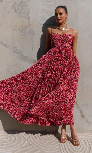 Petal and Pup Maxi Dress