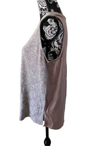 Cj Banks Wide Strap Sweater Tank Top Formal Career Workwear Tan Size XL