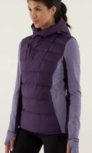 Lululemon Puffer Jacket In Plum Size 4 - Image 2