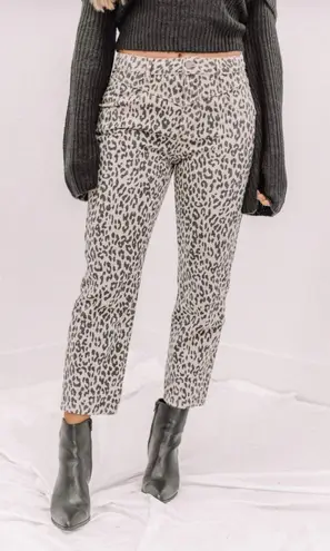 Lane 201 Leopard Print Jeans