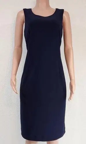 Joan Rivers  Luxe Blue Dress Feminine Sleeveless Multi Function Dress Sz 9