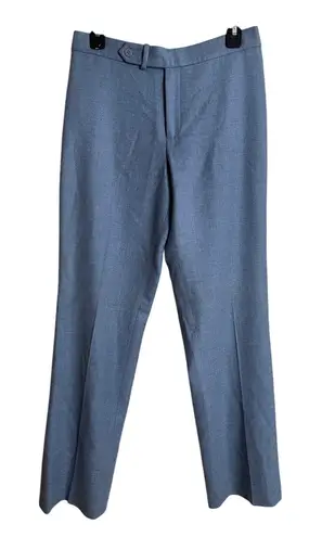 Ralph Lauren Black Label 100% Wool Trouser Pants Blue Womans 8