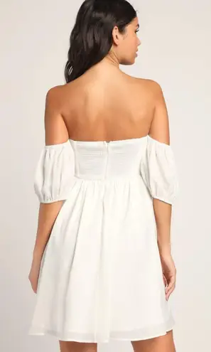 Lulus White Mini Dress