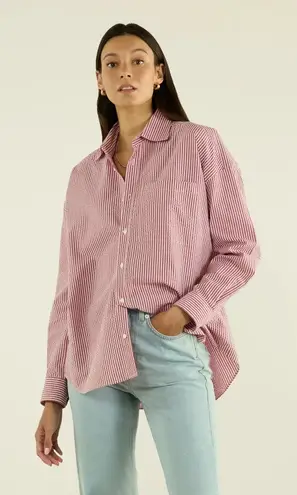 WNU The Weekender Button Down Shirt Red Size L