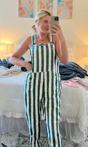 Game Bibs Game Day Overalls Green