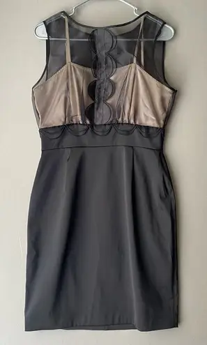 Max and Cleo sz 10 sheer cocktail formal dress